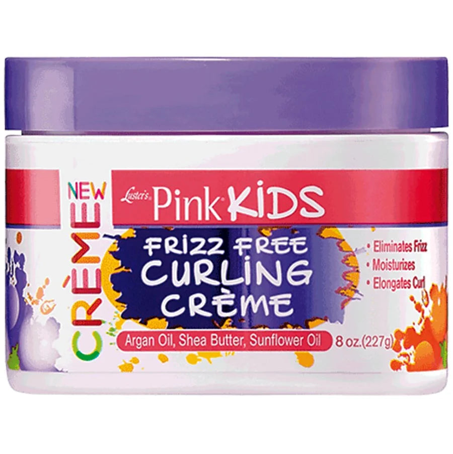 Pink Kids Hair Curling Creme 8oz